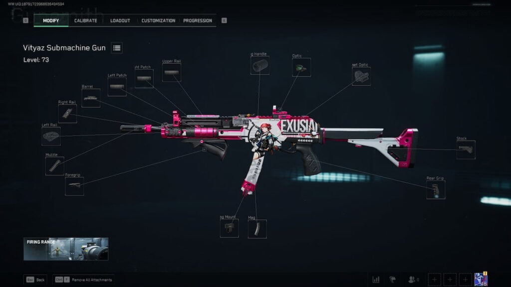 Vityaz attachments in Delta Force