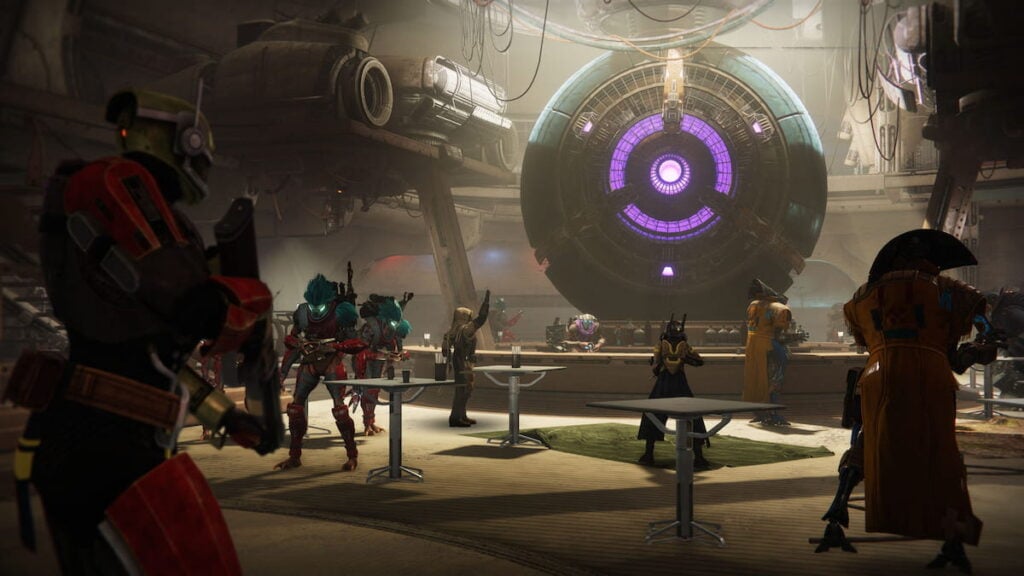 Tharsis Outpost cantina in Destiny 2 Renegades