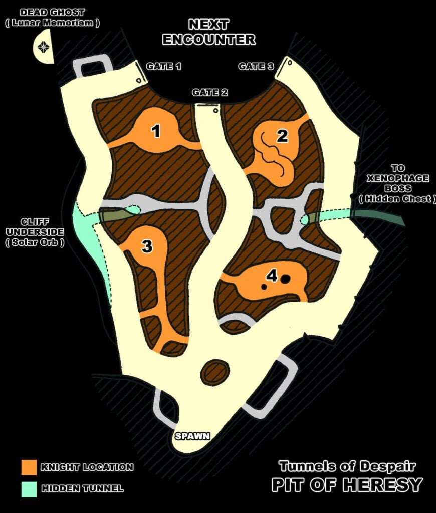 Tunnels of Despair map in Destiny 2