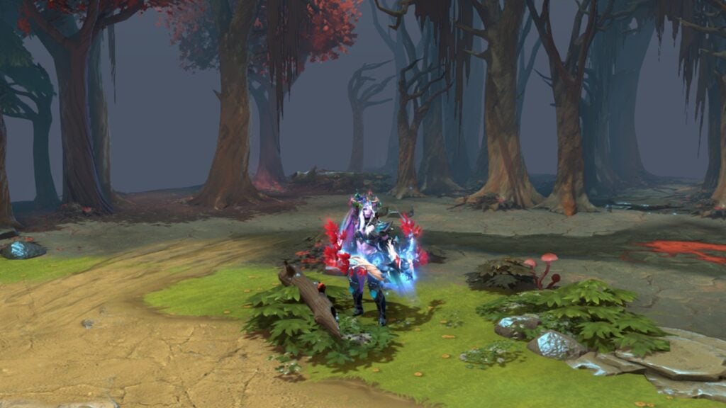 screenshot of Drow Ranger in Dota 2.
