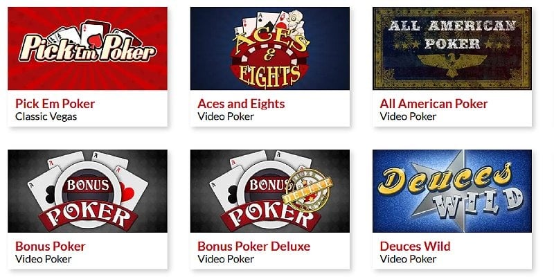 Jacks or Better Video Poker