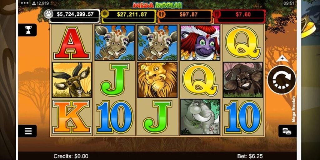 Mega Moolah Slots
