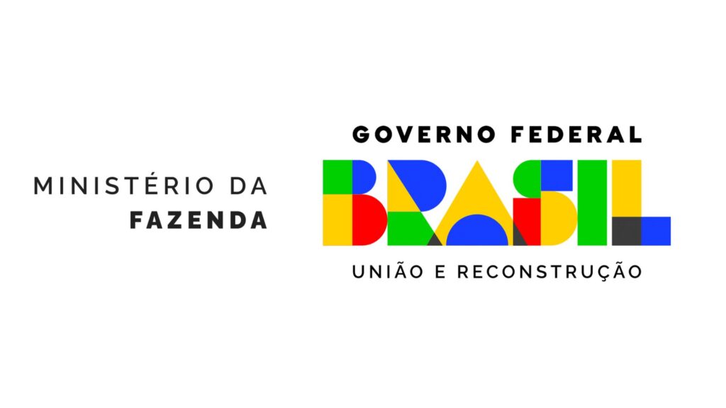 Logo and name of Brazil's Ministry of Finance