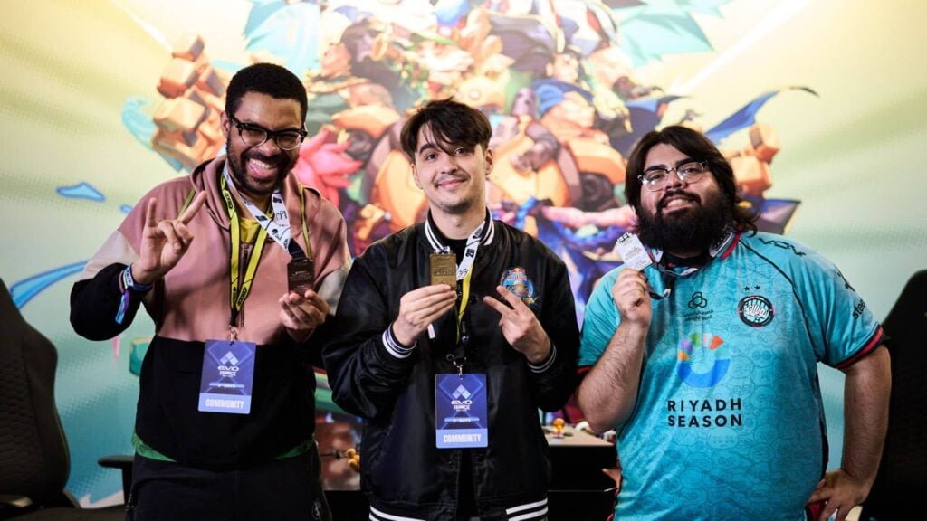2 ganadores de Nice Ko, un torneo 2xko celebrado durante Evo Francia 2025
