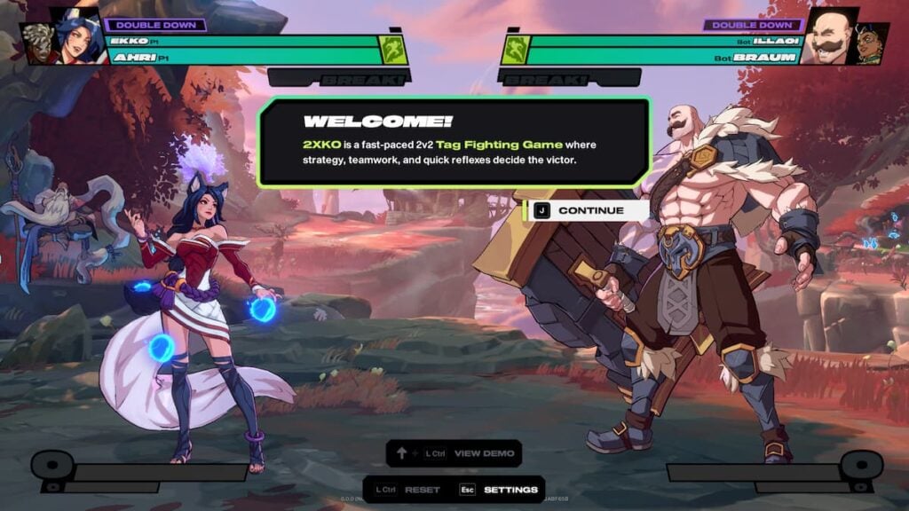 First Fight tutorial in 2XKO