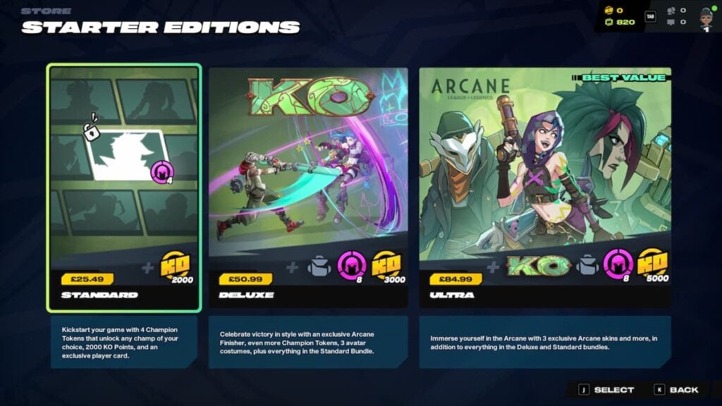 Starter Editions in 2XKO