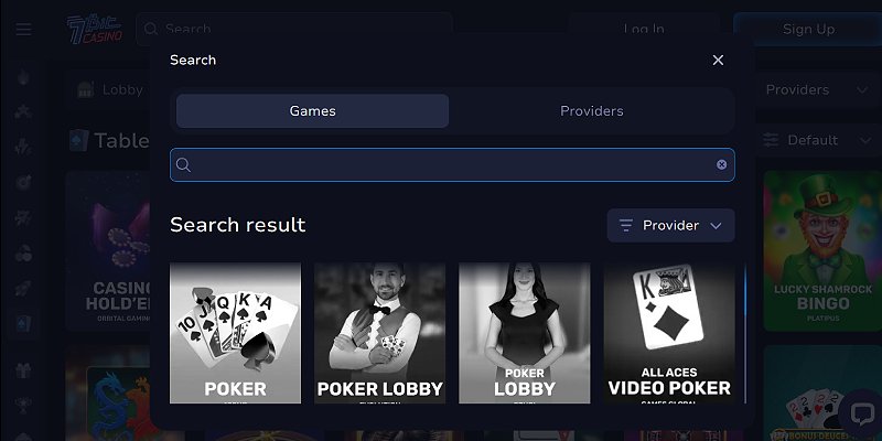 7Bit Casino US - Poker