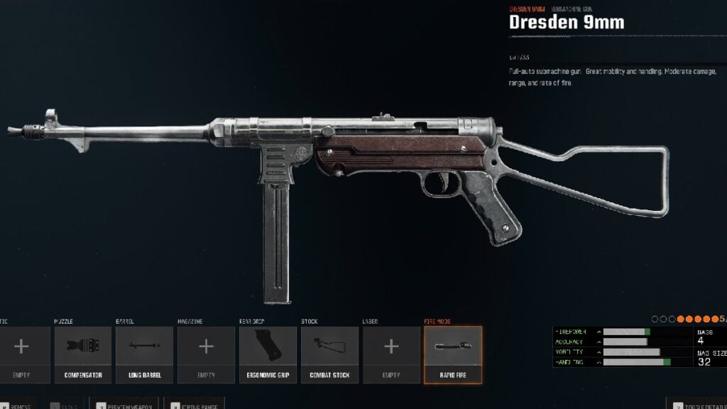 A Dresden 9mm build in BO6