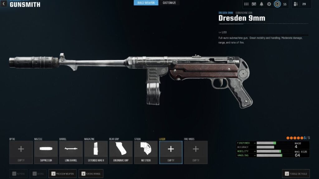 Best Dresden 9mm build in Warzone