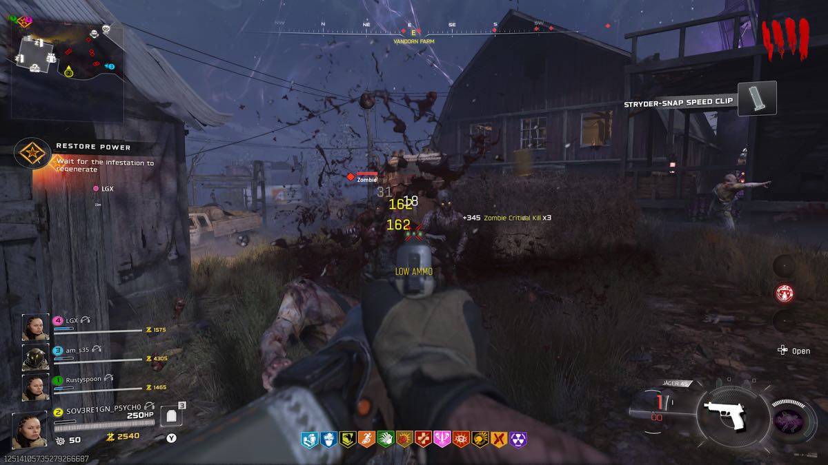 Call of Duty BO7 Zombies Field Upgrades gameplay