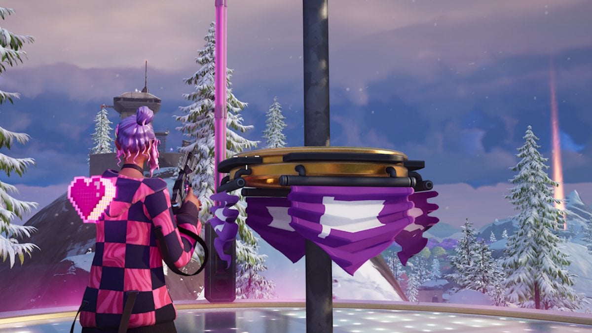 Punto de captura de Fortnite