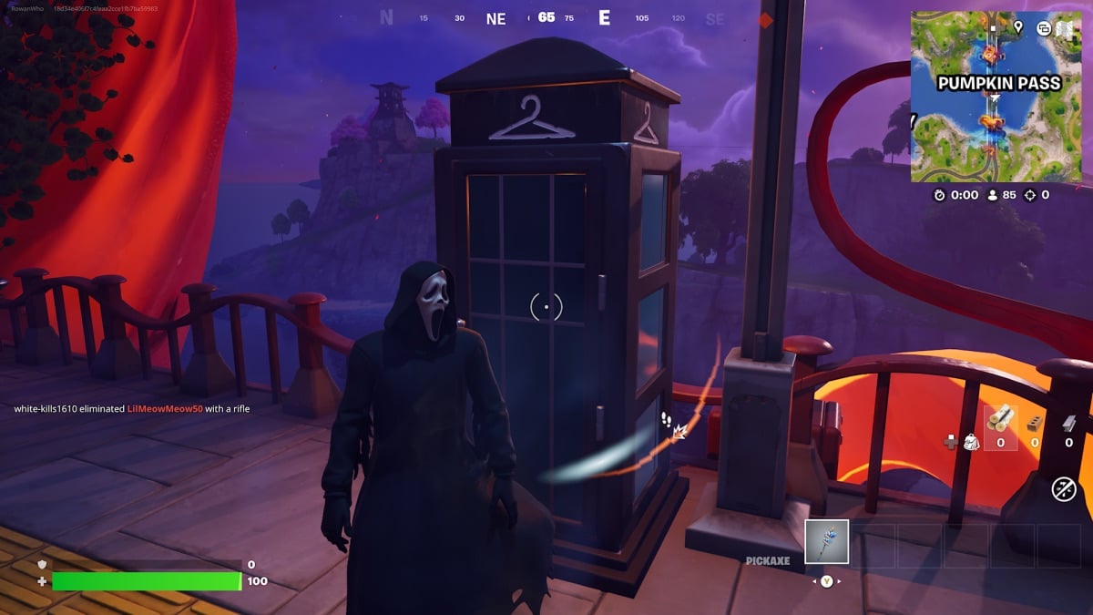 Fortnite Fortnitemares ghostface