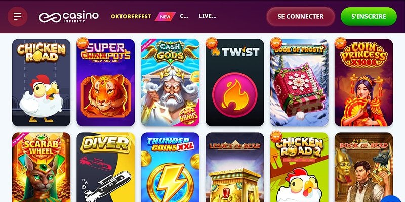 Casino Infinity Casino CA FR