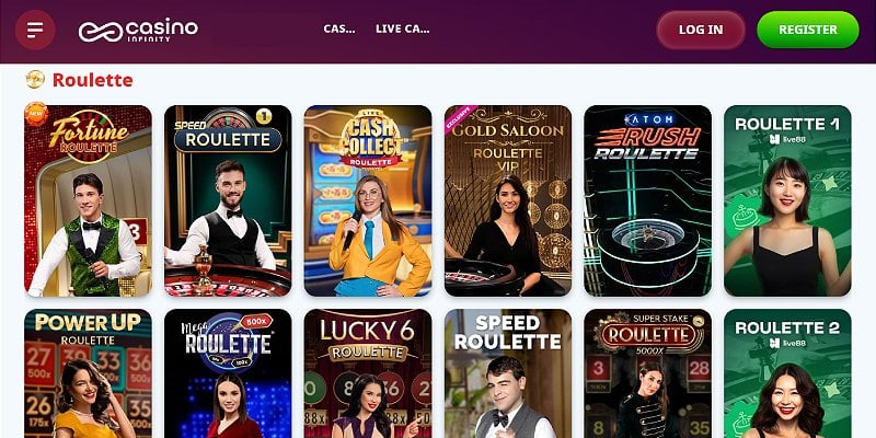 Casino Infinity Casino CA - Roulette