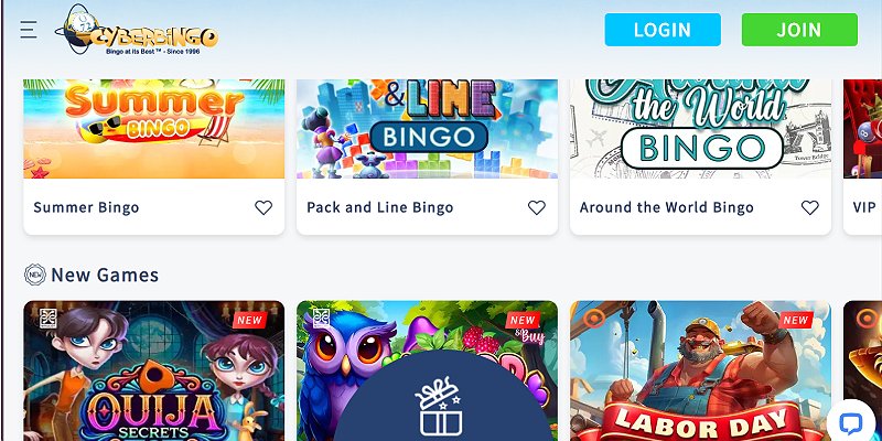CyberBingo Casino US - Bingo