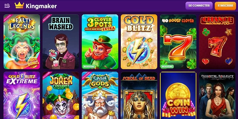 Kingmaker Casino CA FR