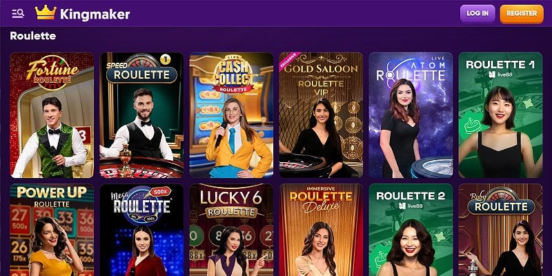 Kingmaker Casino CA - Roulette