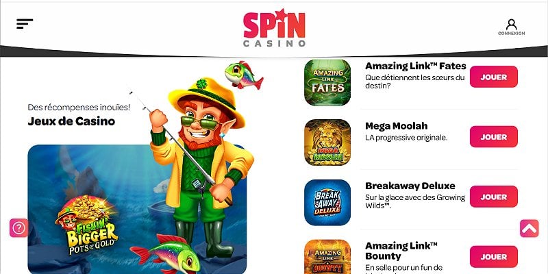 Spin Casino CA FR