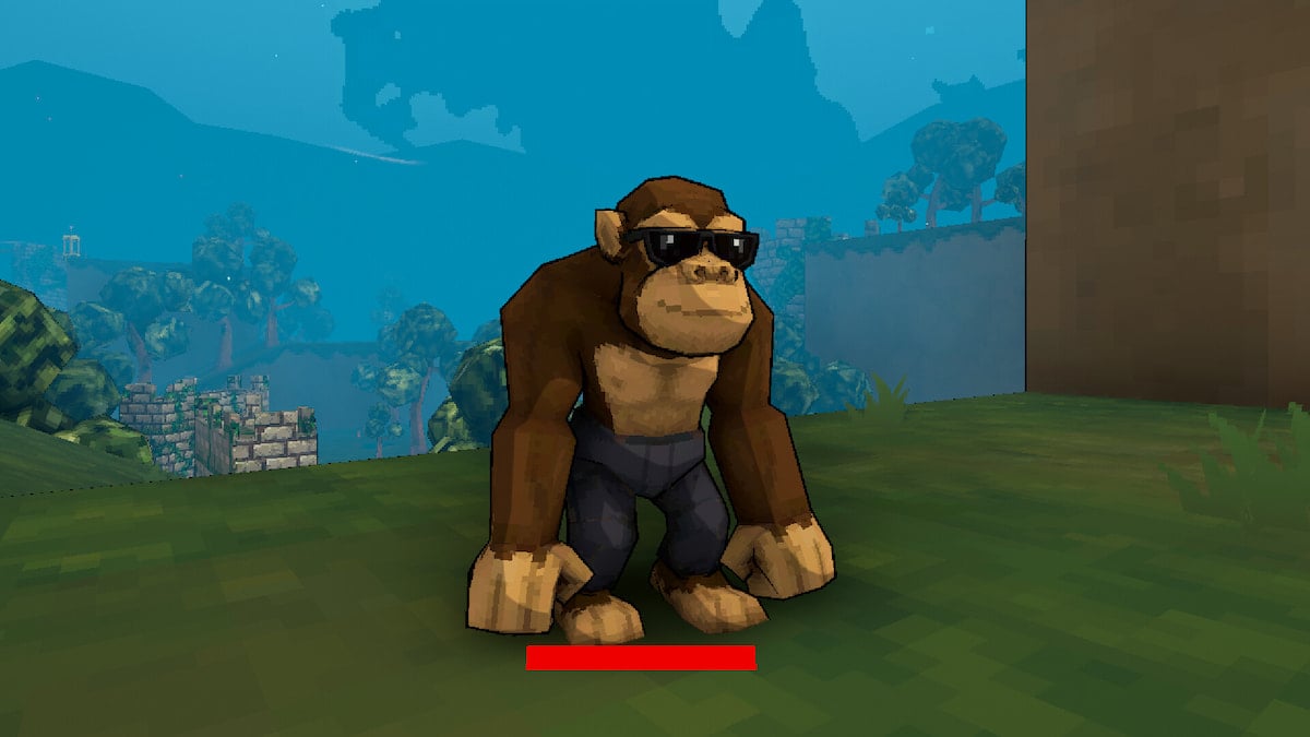 Picture showing Monke in Megabonk.
