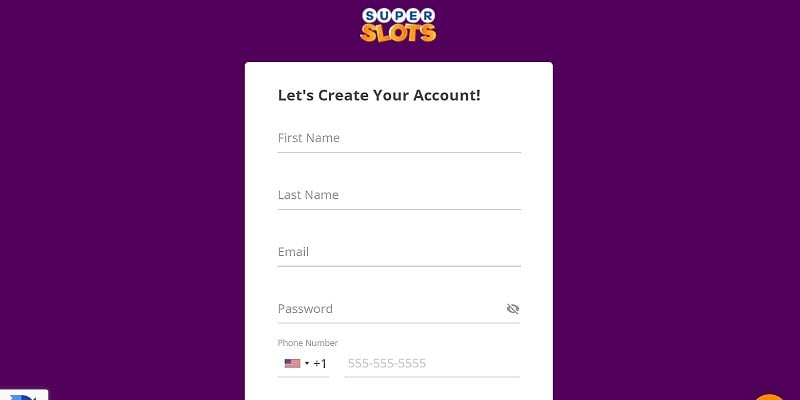 Super Slots Signup