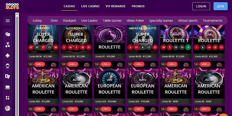 Super Slots US - Roulette