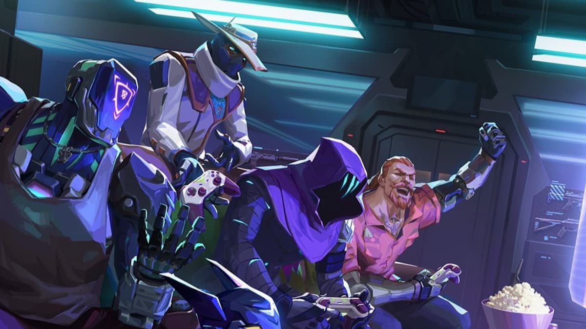 VALORANT agents in a poster