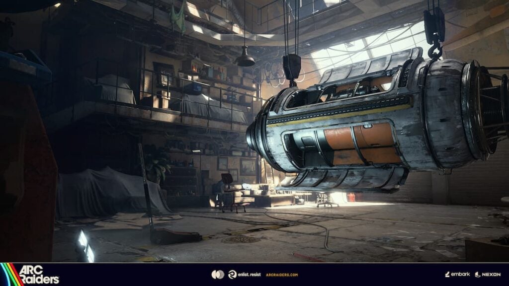 Pantalla de proyecto de expedición en ARC Raiders