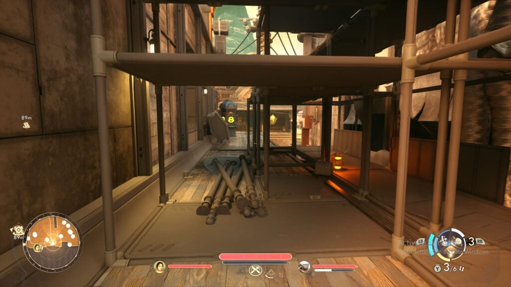 the view of the sheriff station in outer worlds 2