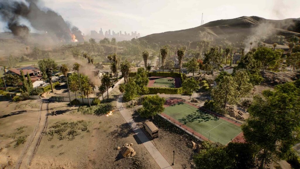 Vista previa del mapa de Eastwood que llegará a la temporada 1 de Battlefield 6