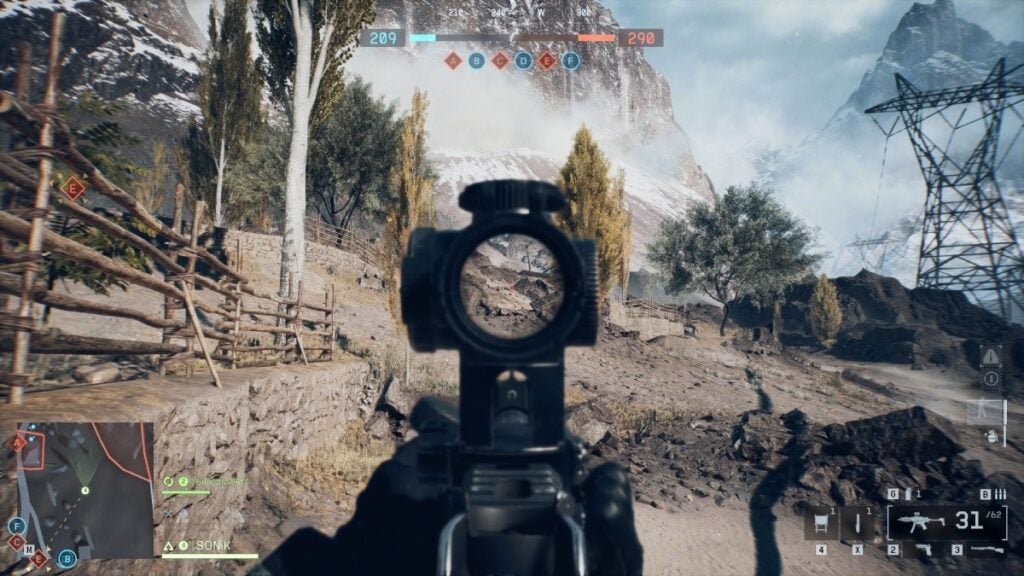 un momento multijugador de BF6