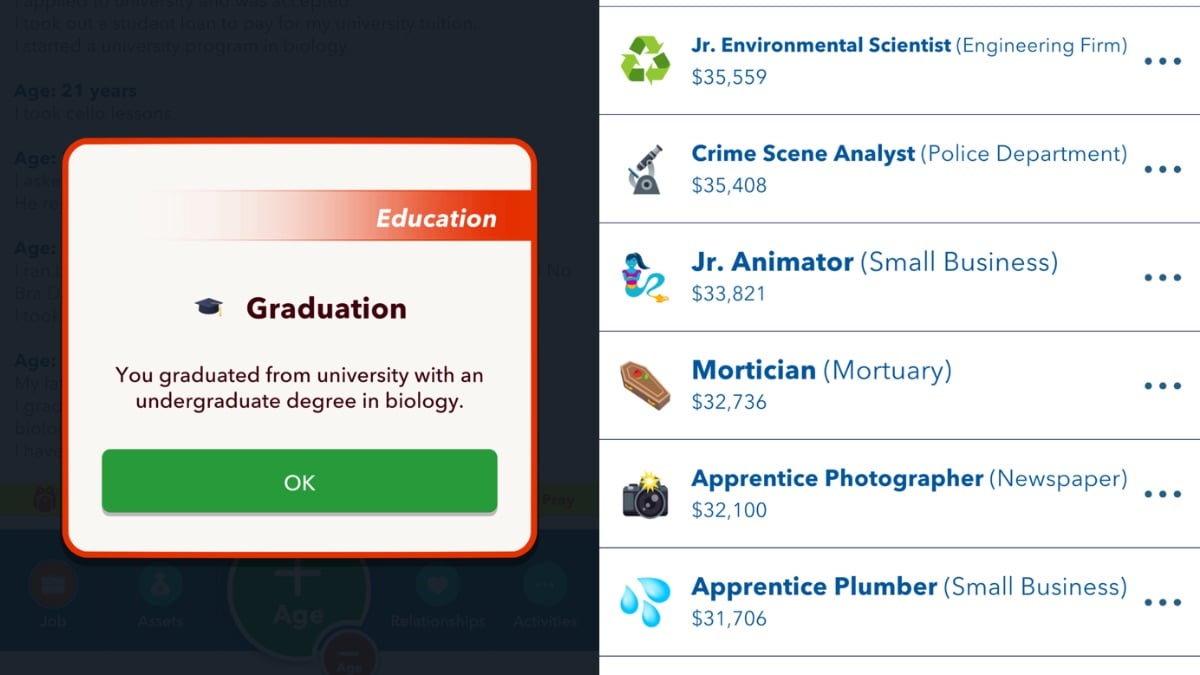 woeful wednesday mortician career