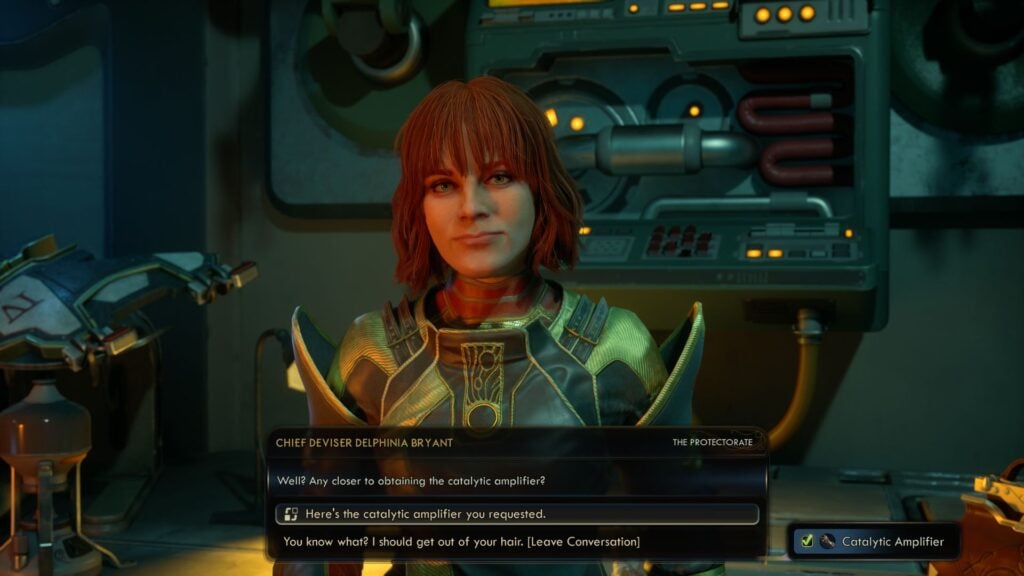 chief bryant dialogue option