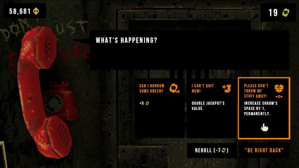 CloverPit phone ability