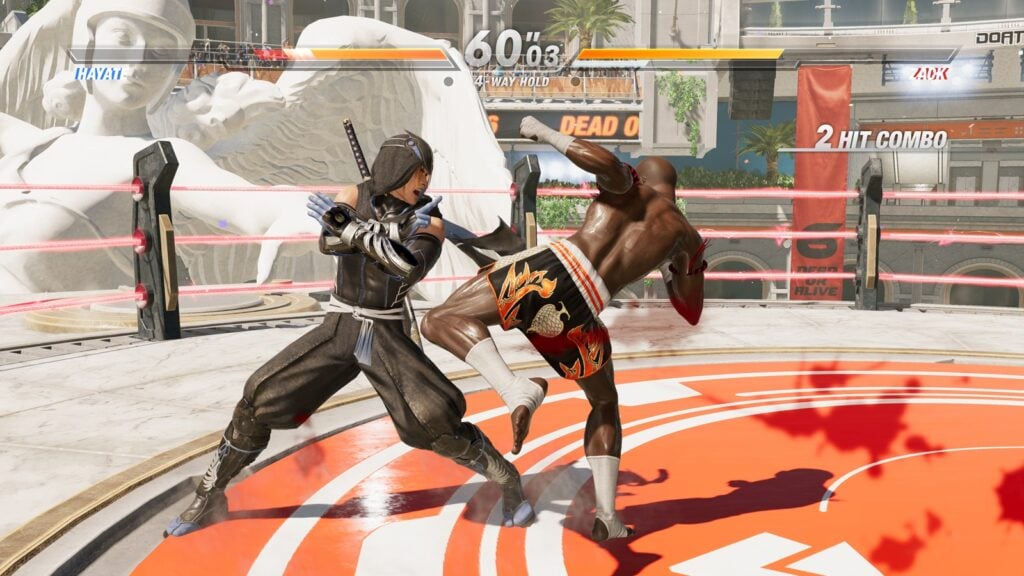 Captura de pantalla de Dead or Alive.
