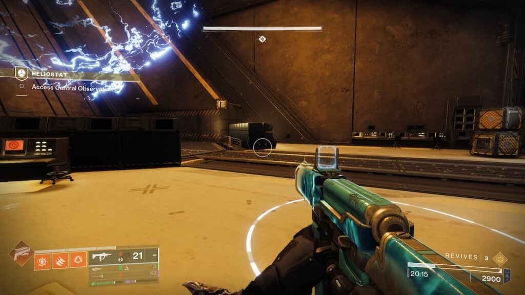Psion call-in in Destiny 2 Heliostat mission