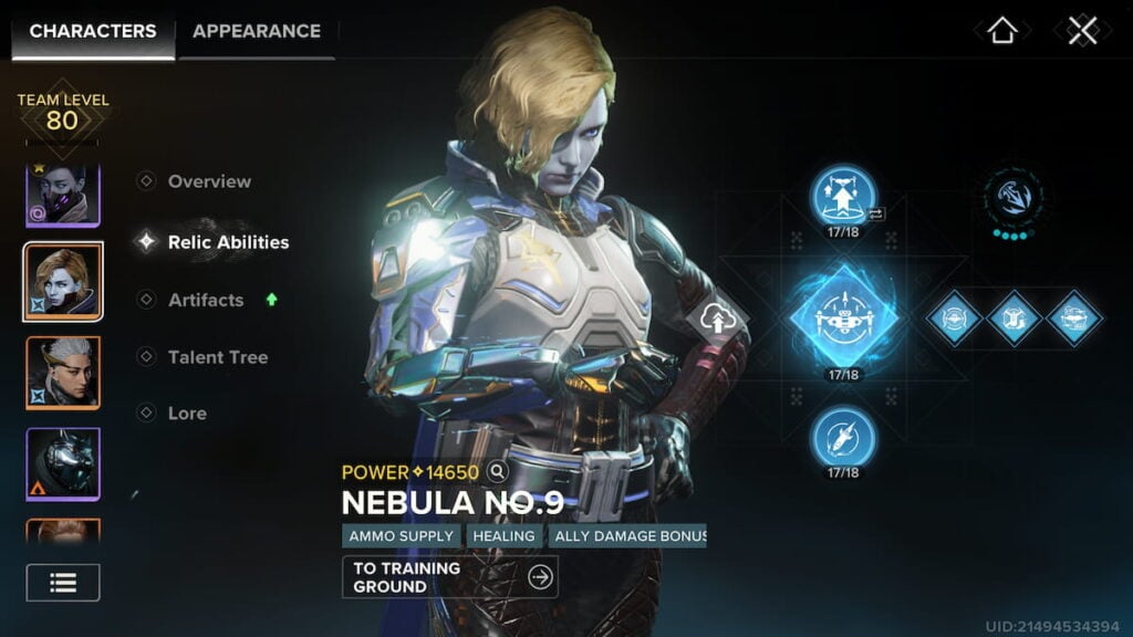 Helhest's abilities in Destiny Rising