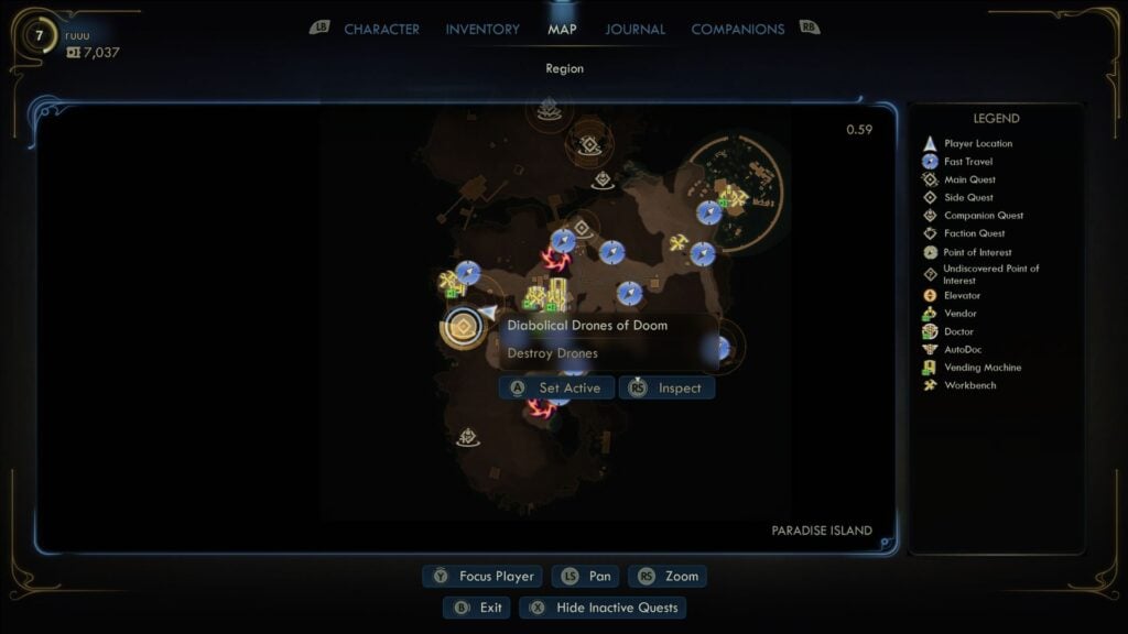 diabolical drones bounty location