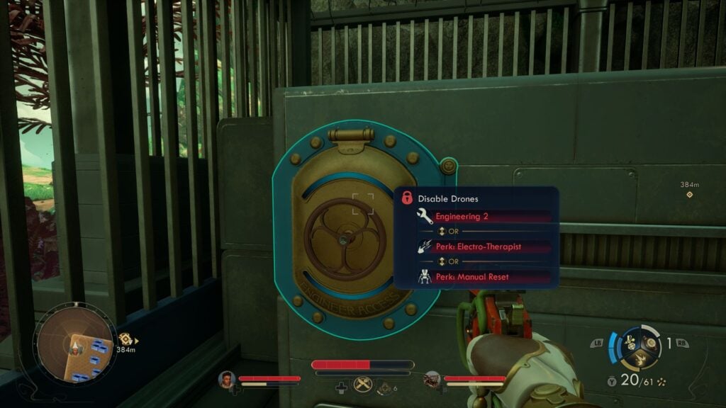 disable drones in the power station