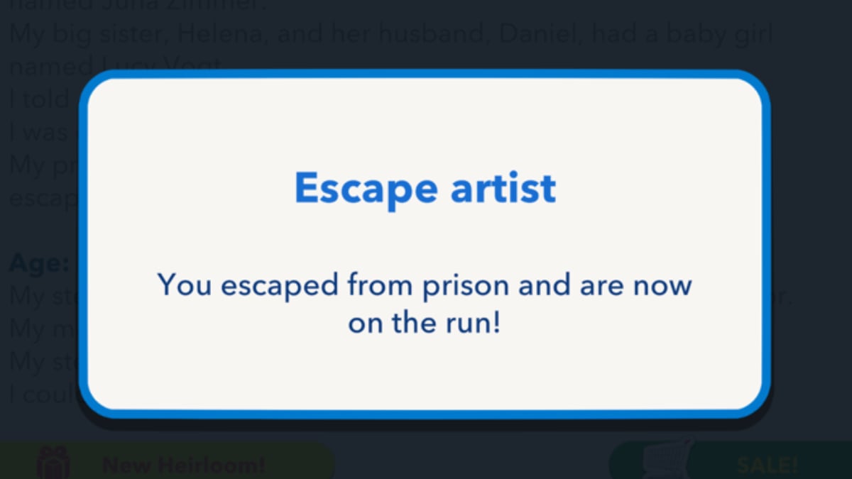 escape artist bitife