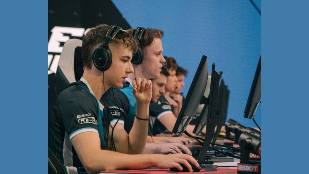 GamerLegion playing a match at Esports World Cup 2025