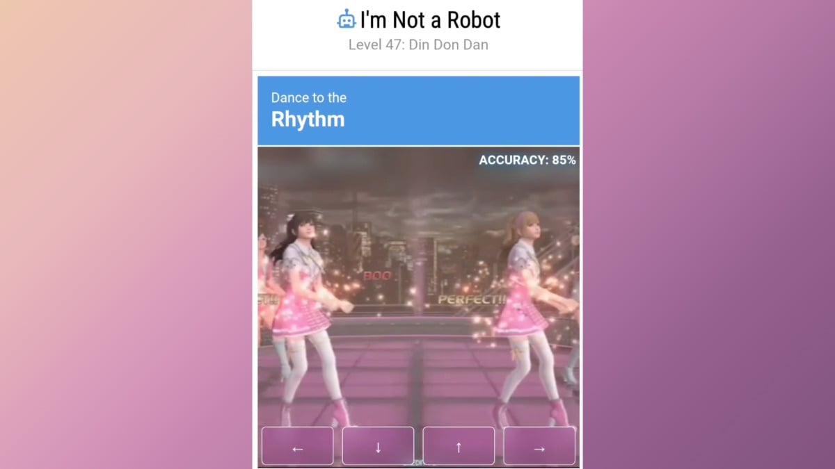 No soy un robot de nivel 47