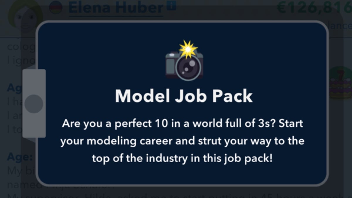 model job pack bitlife