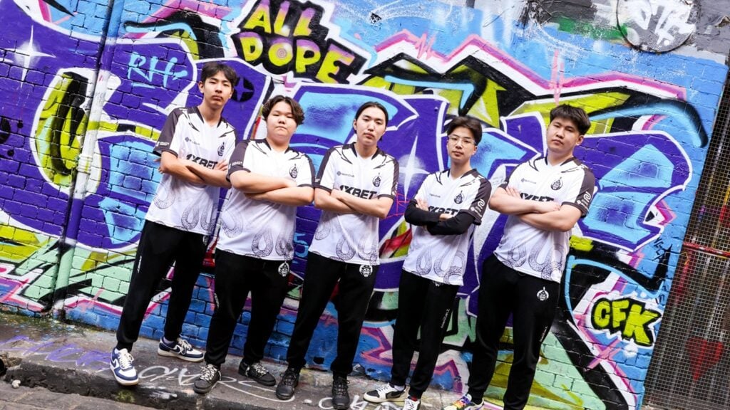 Photo of The MongolZ CS2 roster.