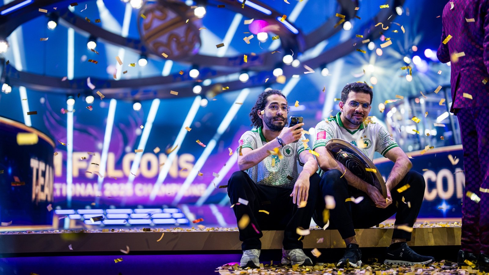 Photo of ATF after winning TI 2025.