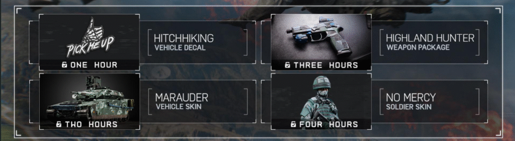 All Battlefield 6 REDSEC twitch drops