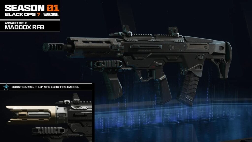 Maddox RFB Prestige Attachment in Black Ops 7