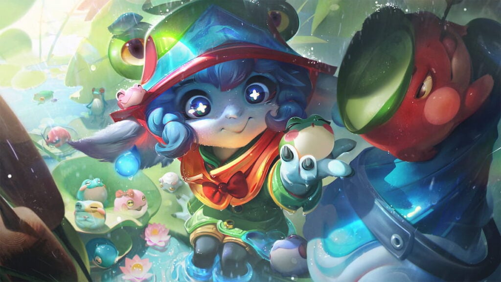 Picture showing Rain Shepherd Tristana in League of Legends.