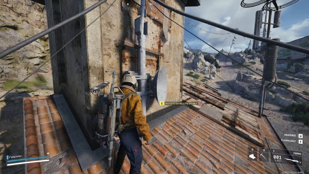 Church with satellite dished in ARC Raiders