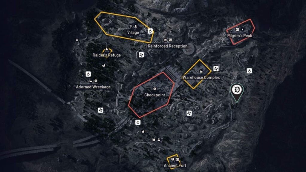 Ridgeview on the Blue Gate map in ARC Raiders