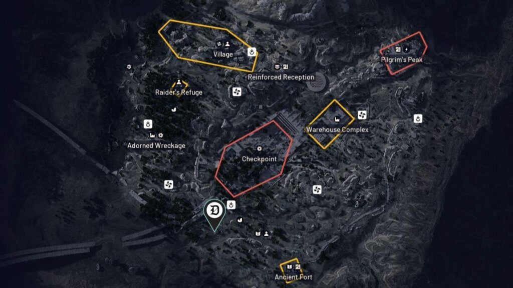 Olive Grove on the Blue Gate map in ARC Raiders